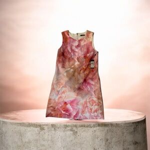 Tommy Hilfiger Pink Floral Formal Dress